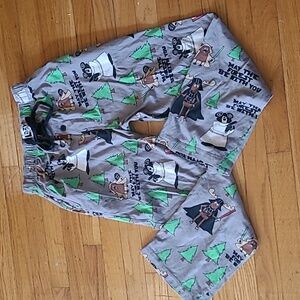 Lazy One PJ Pants Bottoms, "May THE Forest Be With You "
